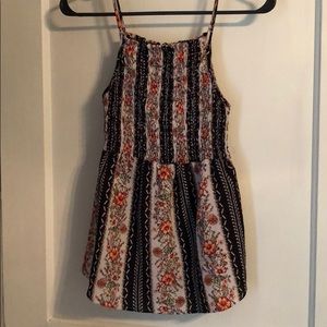 Floral Smocked Tank